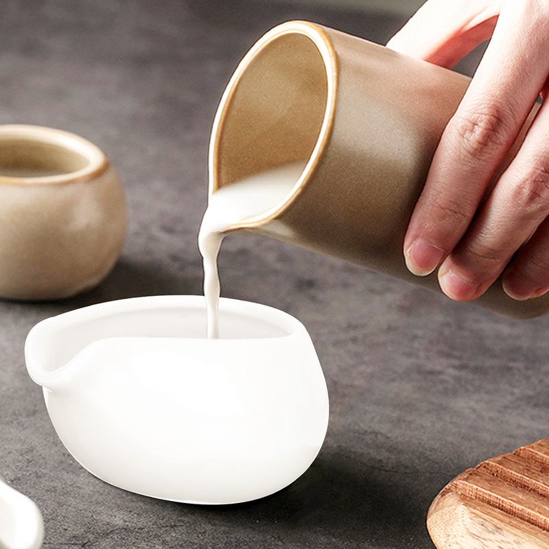 2pcs Coffee Frothing Cup Multi-functional Cup Kitchen Supply Mini Coffee Jug - Image 3