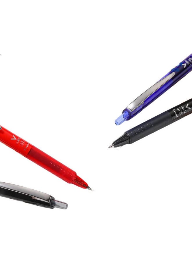 Pilot Precise V5 Rt Retractable Rolling Ball Pen, Extra Fine Point, Black Ink - Image 1