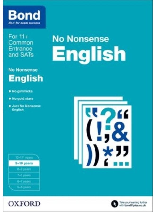 Bond English No Nonsense 9 10 years - Paperback