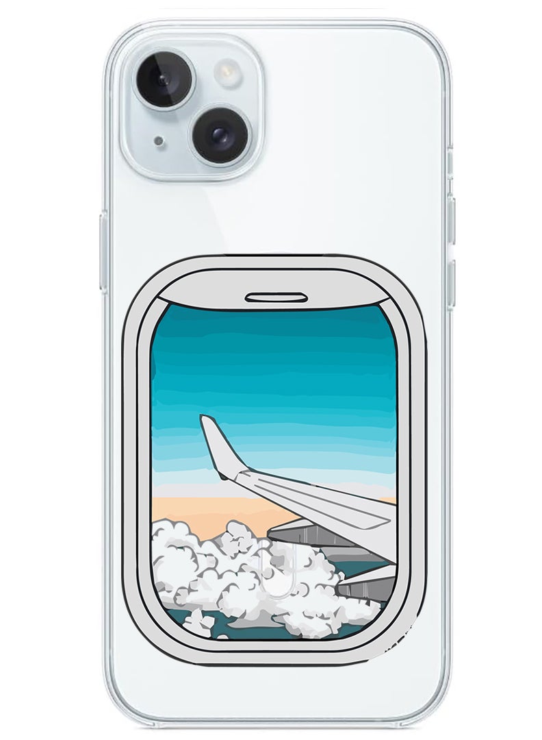 Theodor Magnetic Case for iPhone 15 6.1-inch Compatible with MagSafe Wireless Charging, Shockproof Phone Bumper Cover Window-01 - Image 1