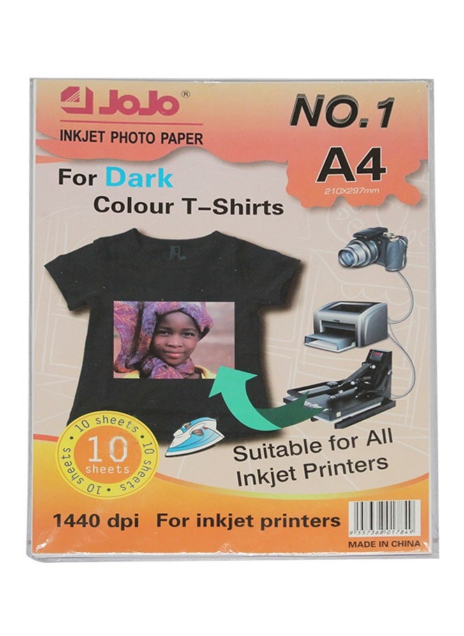 JOJO ورق طباعة جوجو إنك جيت للتصوير الفوتوغرافي بحجم A4  - Image 1