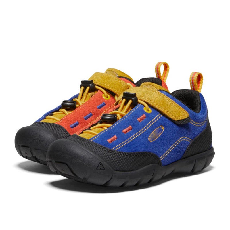 Korn Four Seasons Children'S Jasper Outdoor Hiking Shoes Suede Low-Top Casual Sports Shoes For Boys, Girls, And Large Children - Image 1