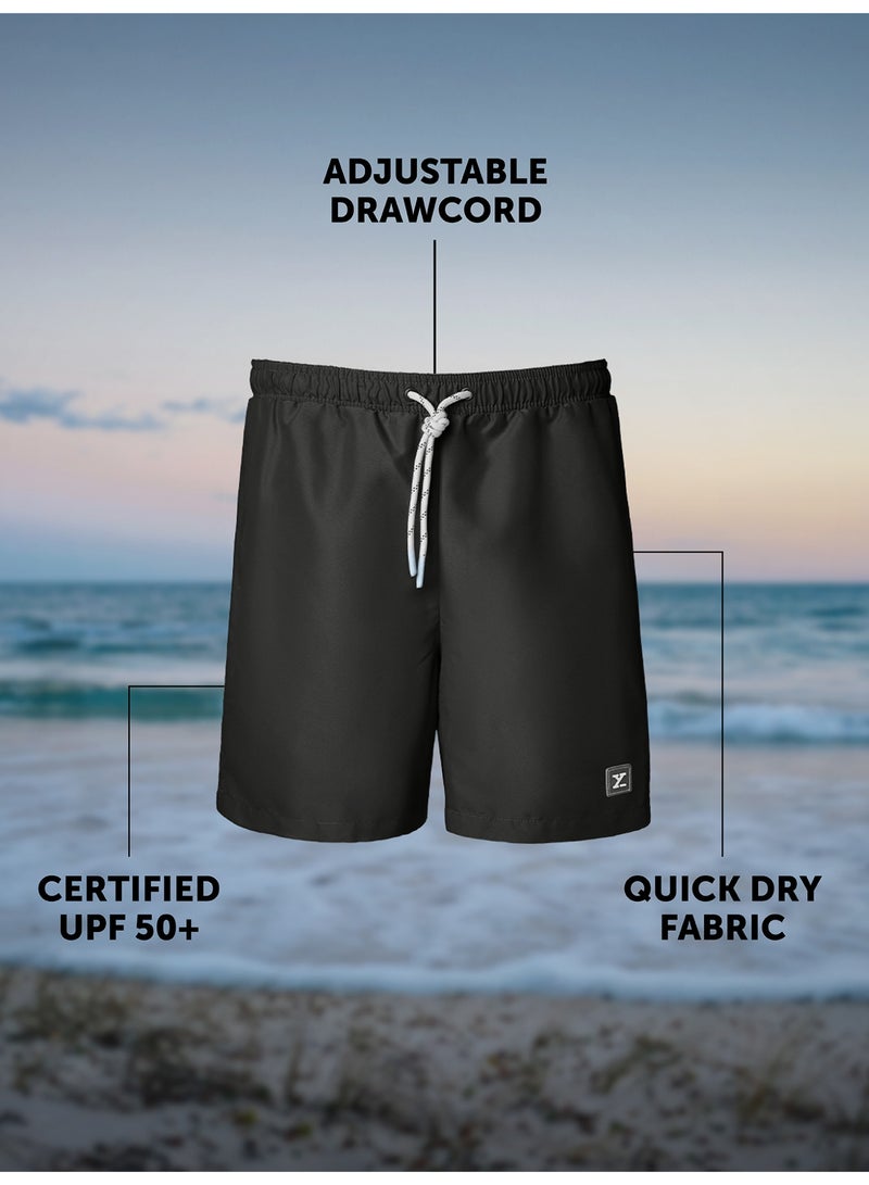 اكس واي اكس اكس شورت سباحة XYXX Iإنتيلدري أكوا  للرجال مع جيوب جانبية ورباط - Image 2