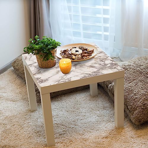 Decoroom 17.71"x118" Marble Contact Paper for Countertops, Glossy Peel and Stick Countertops, Granite Marble Wallpaper for Kitchen and Bathroom Cabinets Vinyl Film Self Adhesive Removable - Image 5