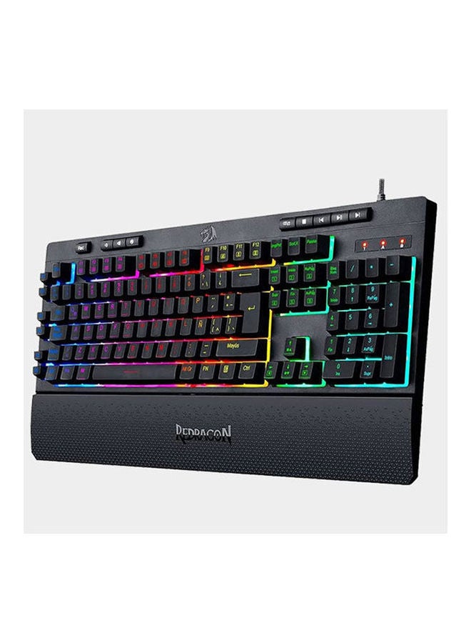 REDRAGON Shiva Rgb Backlit Membrane Gaming Keyboard - Image 1