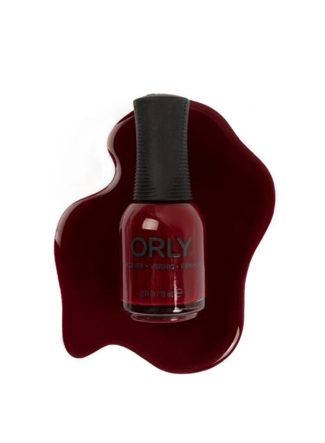 ORLY Nail Lacquer - Bus Stop Crimson - Image 2