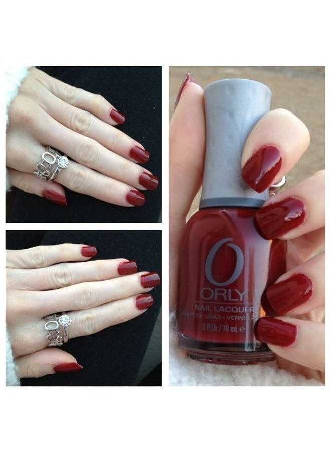 ORLY Nail Lacquer - Bus Stop Crimson - Image 4