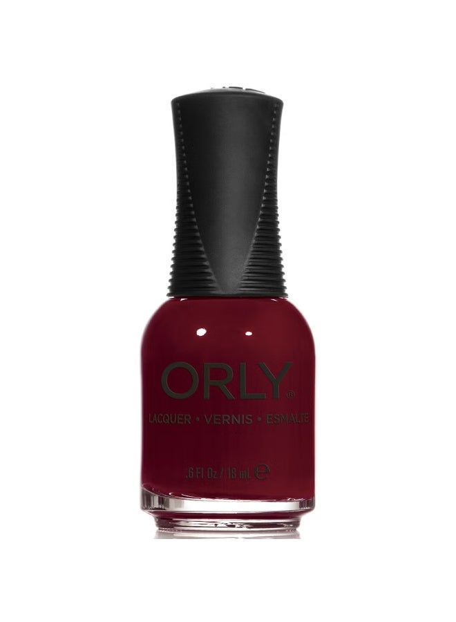 ORLY Nail Lacquer - Bus Stop Crimson - Image 1