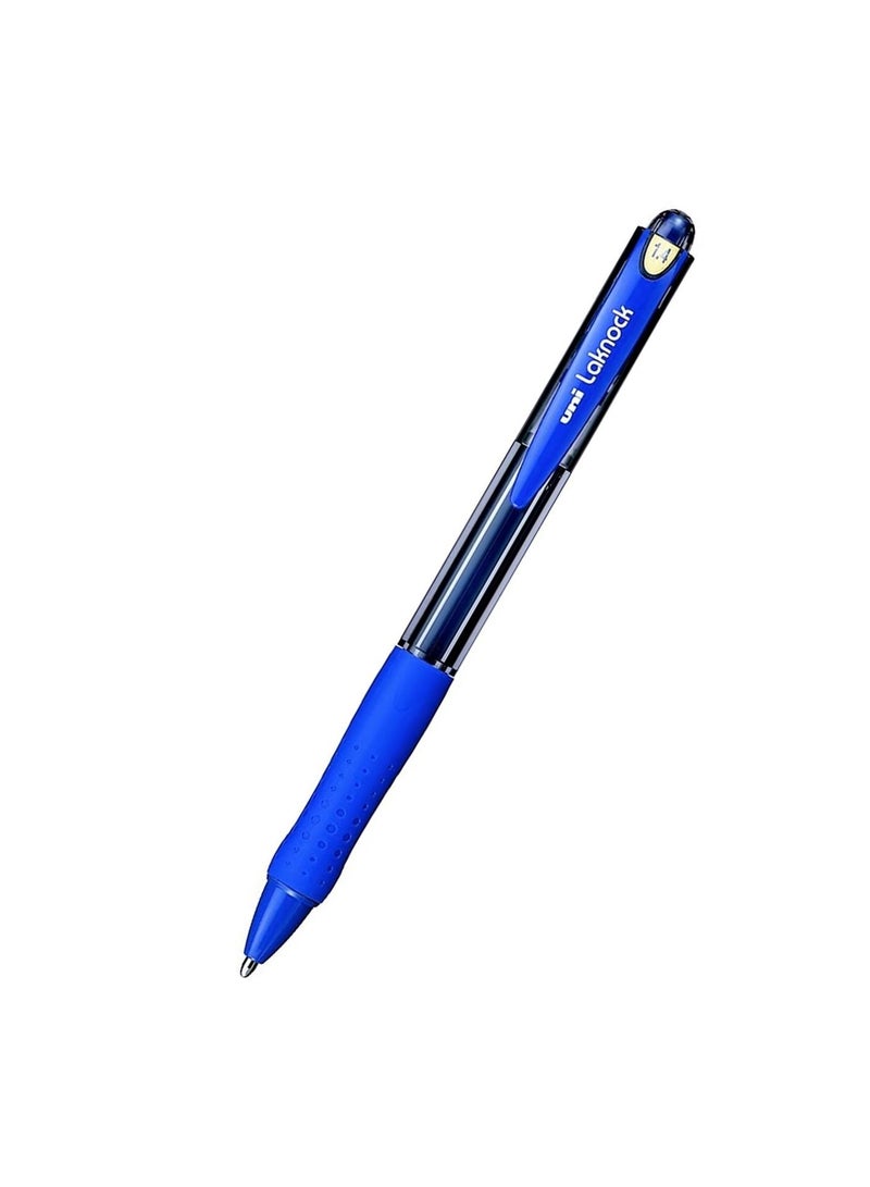 Uniball 12-Piece Laknock Ballpoint Pen 1.4mm Tip Blue Ink - Image 3