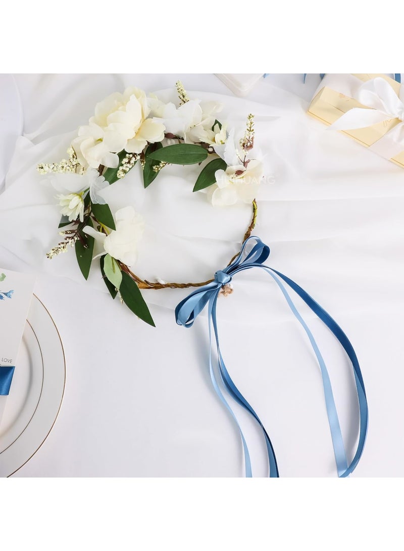 SYOSI Satin Ribbon, 3/8 Inch Dusty Blue Ribbon for Weddings Flower Bouquets Gift Wrapping DIY Crafts Hair Accessories and Bridal Shower Decor, 10 Yards x 5 Colors - Image 4