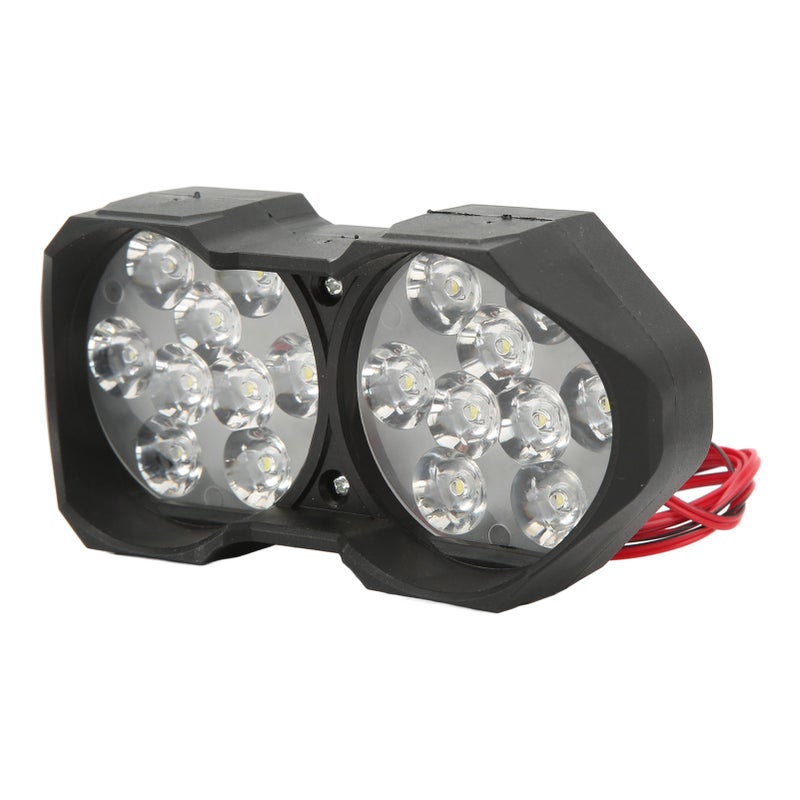 Universial Electric Bike Dual Light Electric Bicycle Modification Lamp Double Head 12V‑100V - Image 3