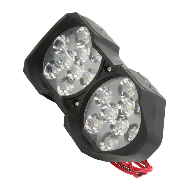 Universial Electric Bike Dual Light Electric Bicycle Modification Lamp Double Head 12V‑100V - Image 1