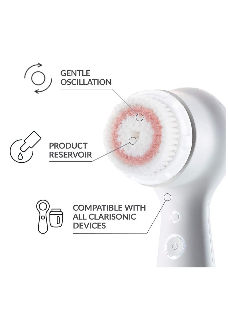 Clarisonic Clarisonic Face Cleansing Brush Head Replacement | Skin Brightening Face Brush for Dull Skin | Suitable for Sensitive Skin | Compatible with Mia 1, Mia 2, Radiance,2-count  - Image 2