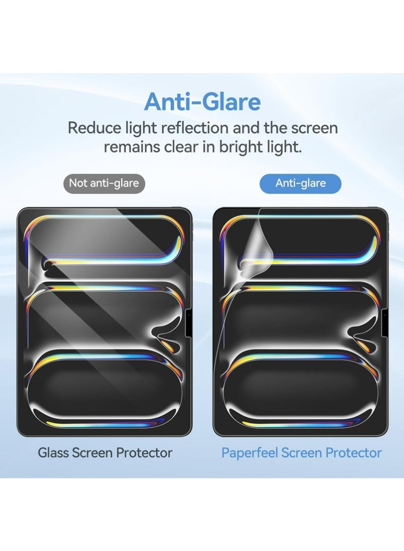 إكس ليفيل وحماية الشاشة الورقية 2pcs لـ iPad Pro 13 بوصة (M4 2024) - Image 4