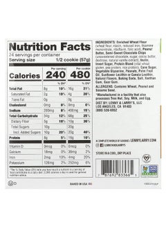 Lenny & Larry's Lenny & Larry's, The Complete Cookie®, Peanut Butter Chocolate Chip, 12 Cookies, 4 oz (113 g) Each  - Image 2