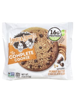Lenny & Larry's Lenny & Larry's, The Complete Cookie®, Peanut Butter Chocolate Chip, 12 Cookies, 4 oz (113 g) Each  - Image 3