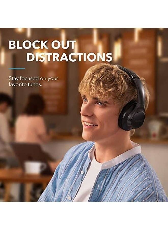 Soundcore Life Q20+ B2B Noise Cancelling Wireless Bluetooth Headphone Black - Image 2