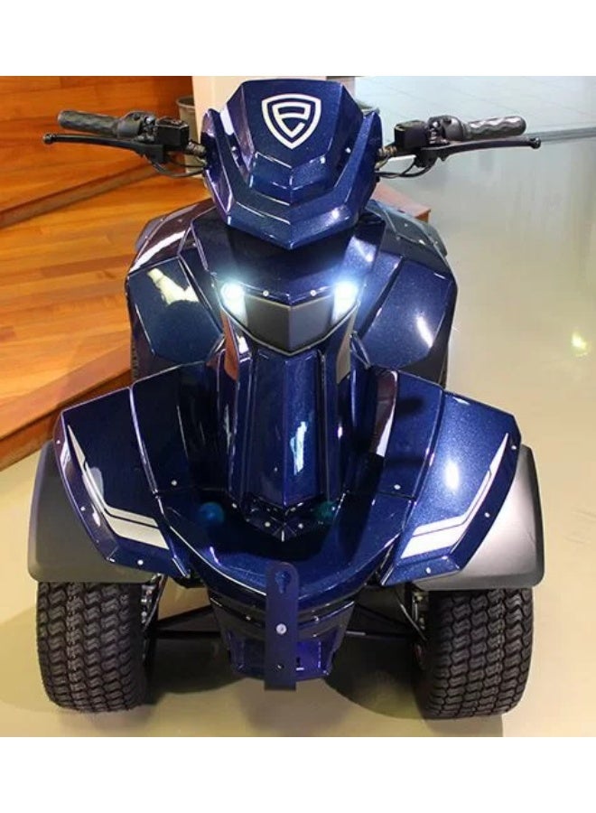 إيلووي سكوتر ELWEE بمقعد واحد ELLWEE X RESORT EW8004R أزرق غامق معدني - Image 1