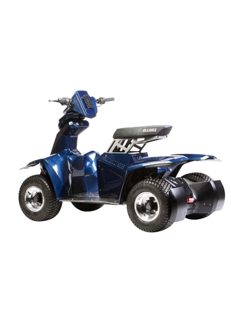 إيلووي سكوتر ELWEE بمقعد واحد ELLWEE X RESORT EW8004R أزرق غامق معدني - Image 2