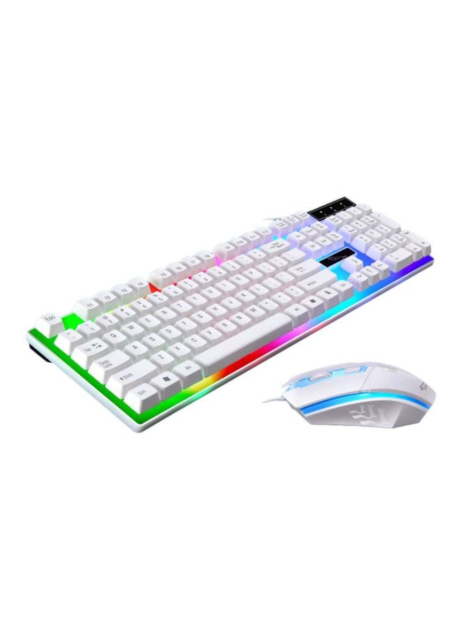 Alyashmac G21 Luminous USB Wired Gaming Mouse And Keyboard Set - Image 1