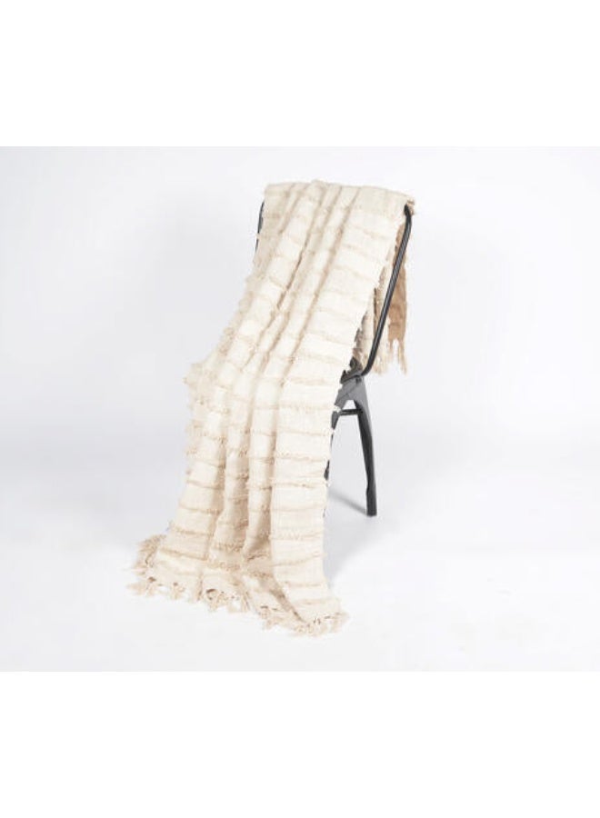 Handcrafted Cotton Throw for Home