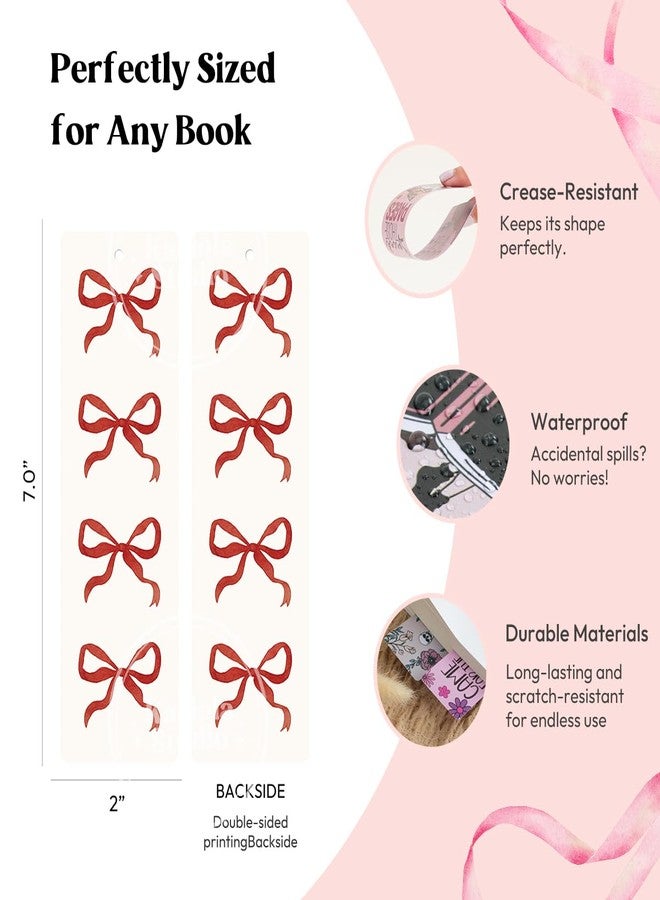 Kaciola Studio 10 PCS Sassy Bookmarks, Funny Bookmarks for Women, Double Sided Lucky Booklover Gifts, Cute Gifts for Romance Reader Friends Girls - Image 5