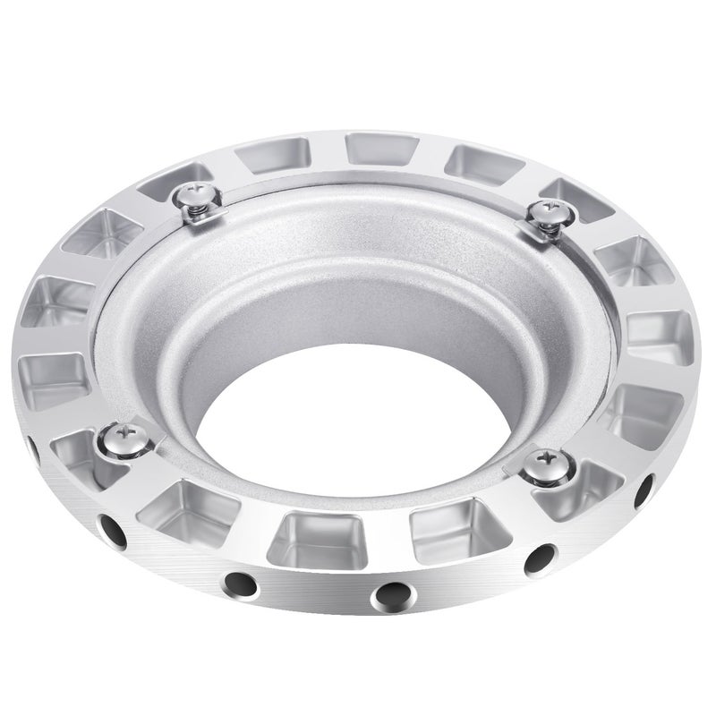 Neewer Metal Bowens Speed Ring Speedring Adapter for Bowens Softbox for Speedlite Studio Flash Strobe Monolight - Image 3