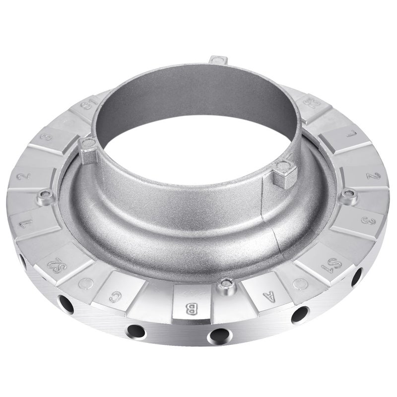 Neewer Metal Bowens Speed Ring Speedring Adapter for Bowens Softbox for Speedlite Studio Flash Strobe Monolight - Image 2