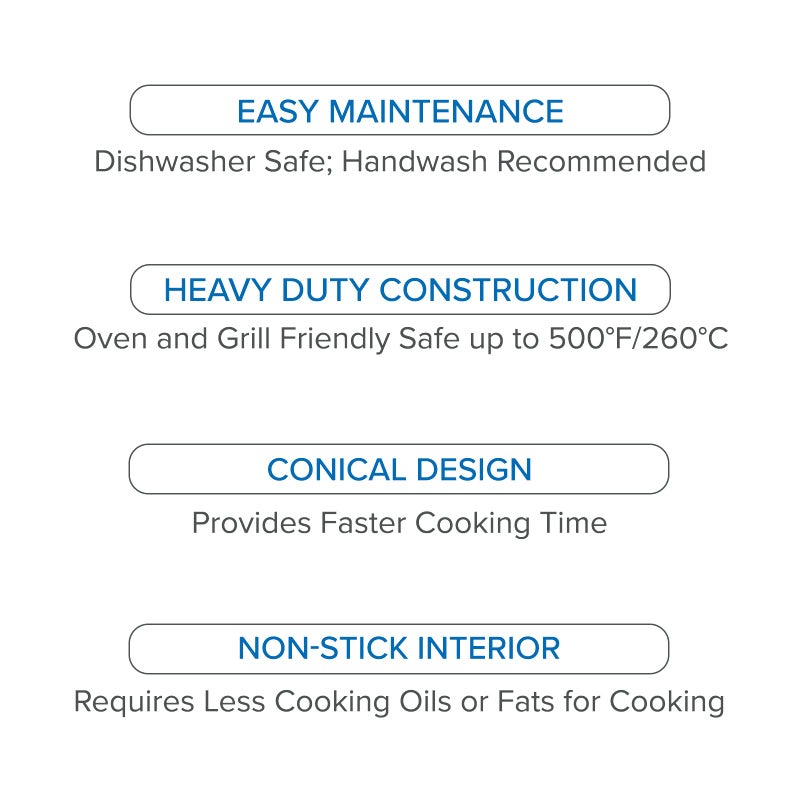 Viking مقلاة فايكنغ غير لاصقة ثلاثية الطبقات، 8 بوصة من الفولاذ المقاوم للصدأ، سعة 3 لترات، فضي - Image 4