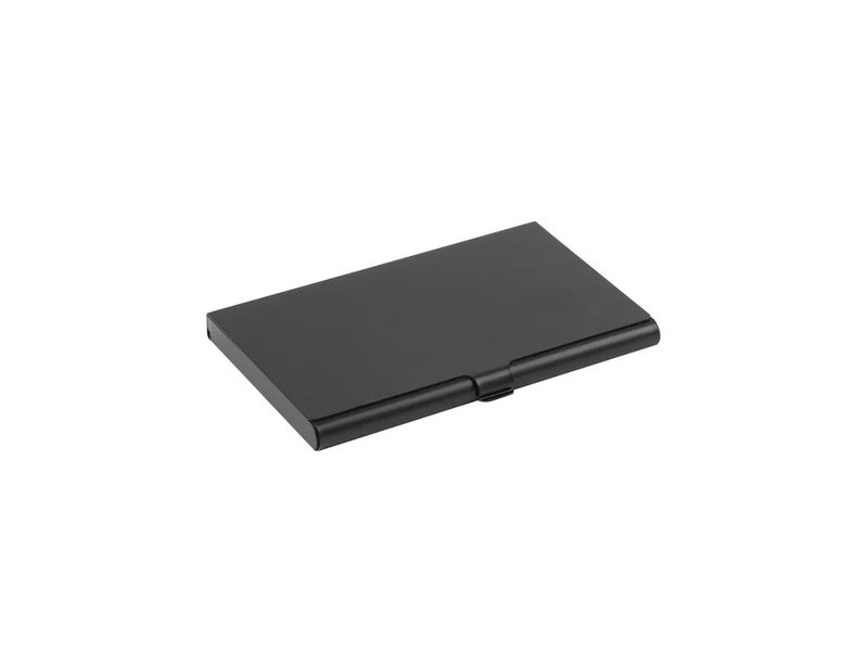 Porta-Cartões SLOWMOOSE para Homem de Aço Inoxidável Preto