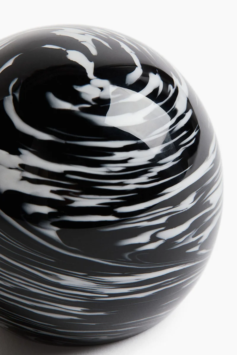 H&M Spherical glass sculpture