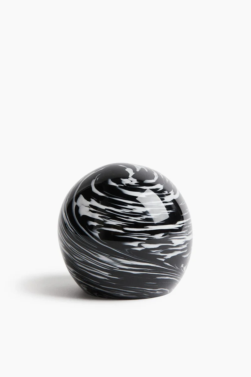 H&M Spherical glass sculpture