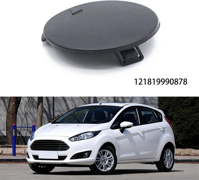 DEMULAX Front Bumper Tow Hook Eye Cap for Fiesta MK6 - Image 5