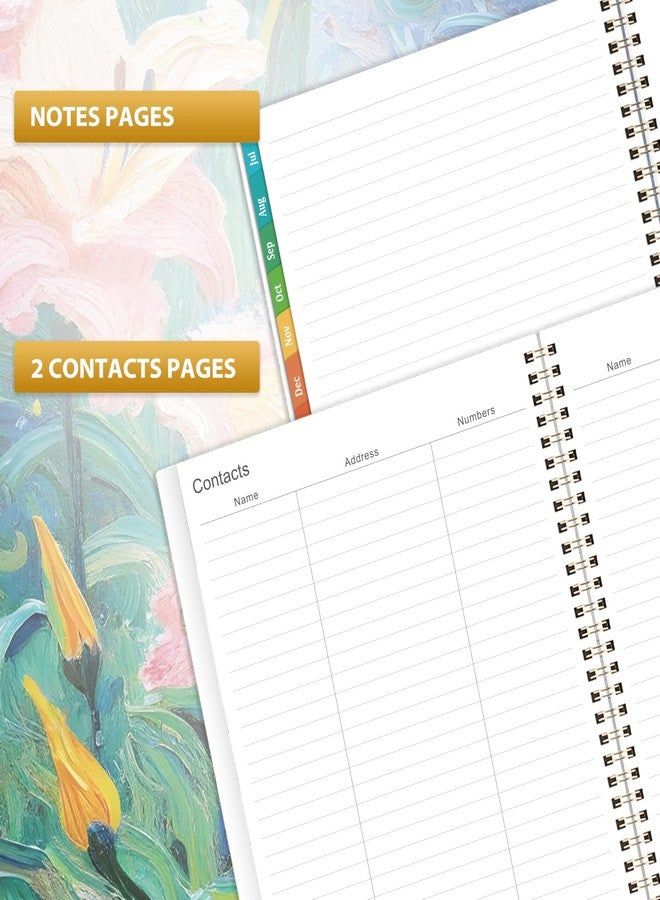 Lortarl 2026-2027 Planner - Planner 2026-2027 Weekly and Monthly from July 2026 to June 2027, 9" x 11", Weekly Monthly Calendar with Inner Pocket, Colorful Coated Tabs - Image 5