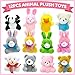 ZMCINER 12 Prefilled Easter Eggs with Plush Toys Filled Easter Eggs with Toys Inside for Kids Easter Basket Stuffers Easter Party Favor - Image 4