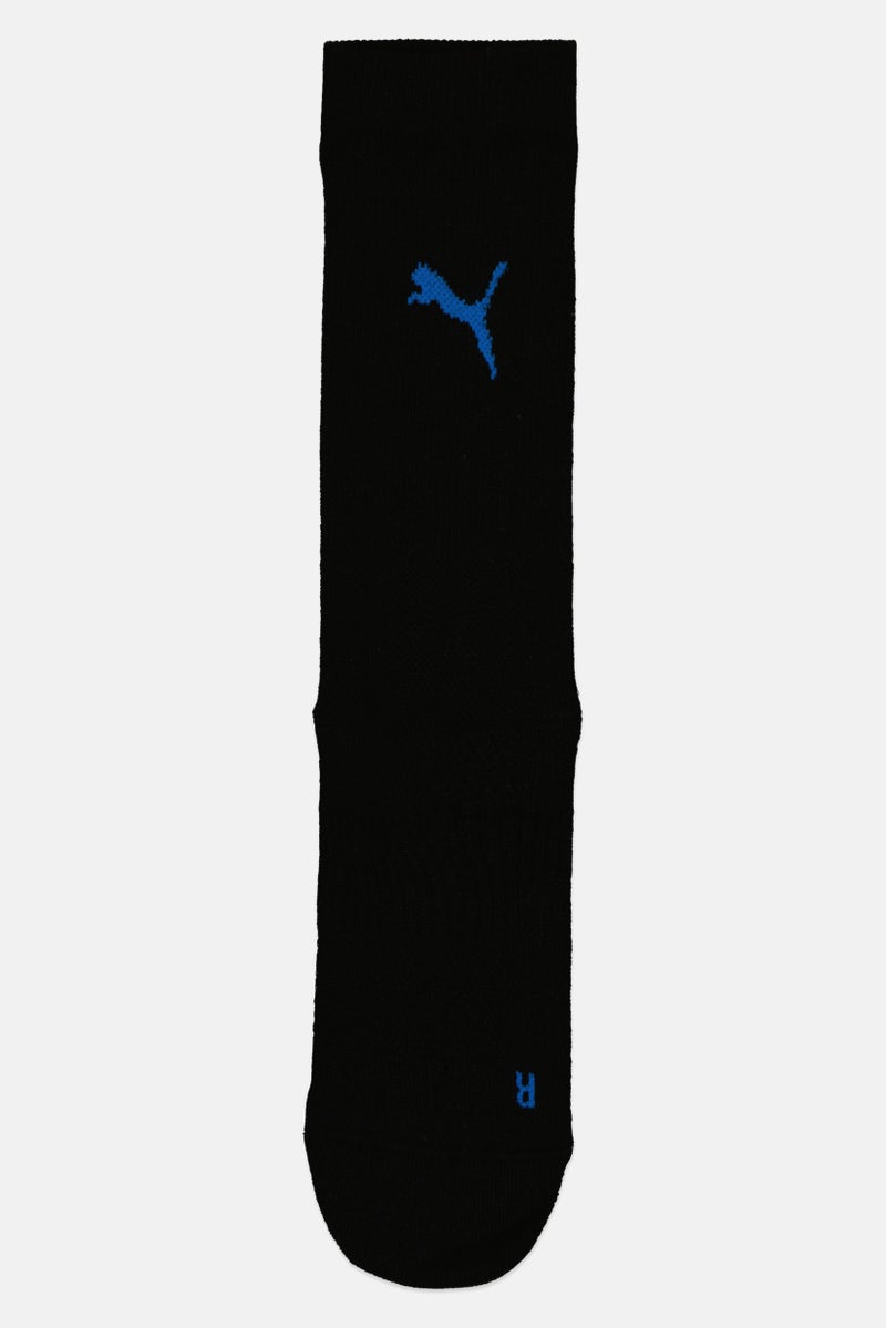 PUMA Men 1 Pair Brand Logo Football Crew Socks, Black - Image 4