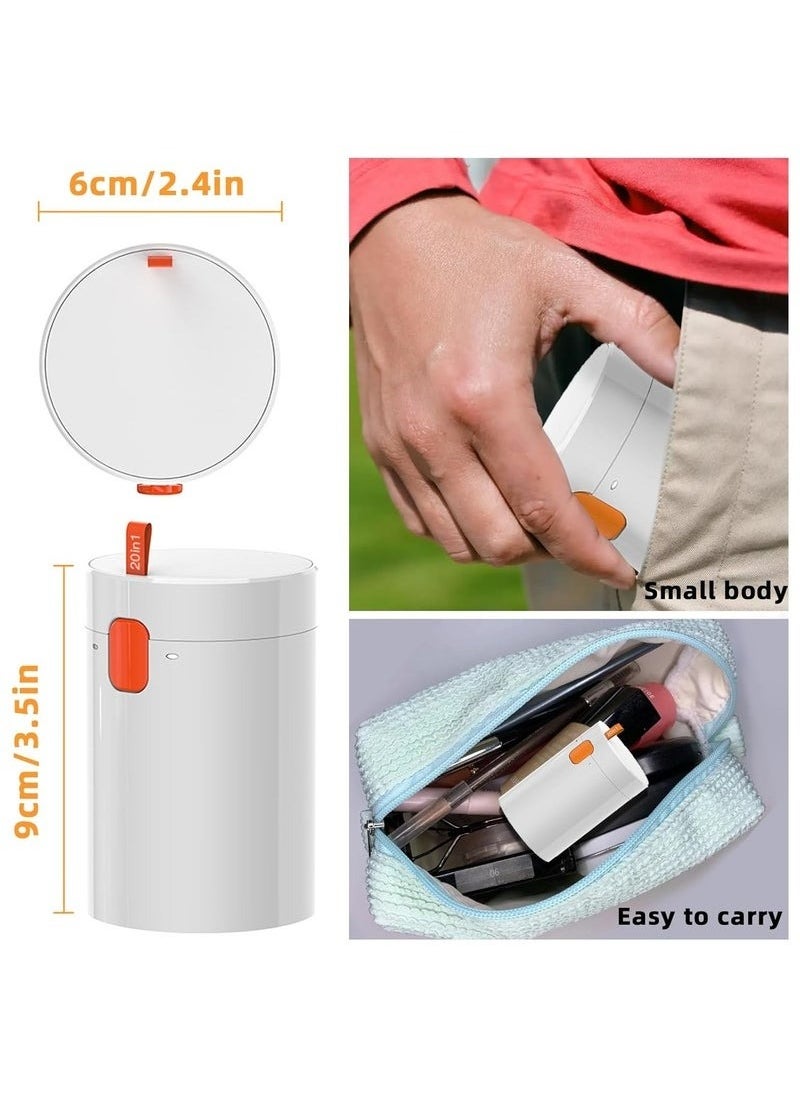 RAQTA - 20-in-1 Multifunctional Cleaner Kit for Electronic Devices – Keyboard Cleaning Brush, Headphone Cleaner, Laptop, Earbuds, Camera & Phone Multi-Tool - Image 1