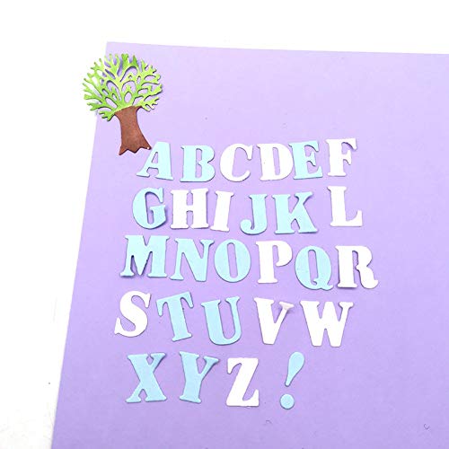 ABTOLS Metal Capital 26 Alphabet Cutting Dies,Capital 26 Letters Die Cuts Embossing Stencils Template Mould for Card Scrapbooking and DIY Craft Album Paper Card Decor - Image 5