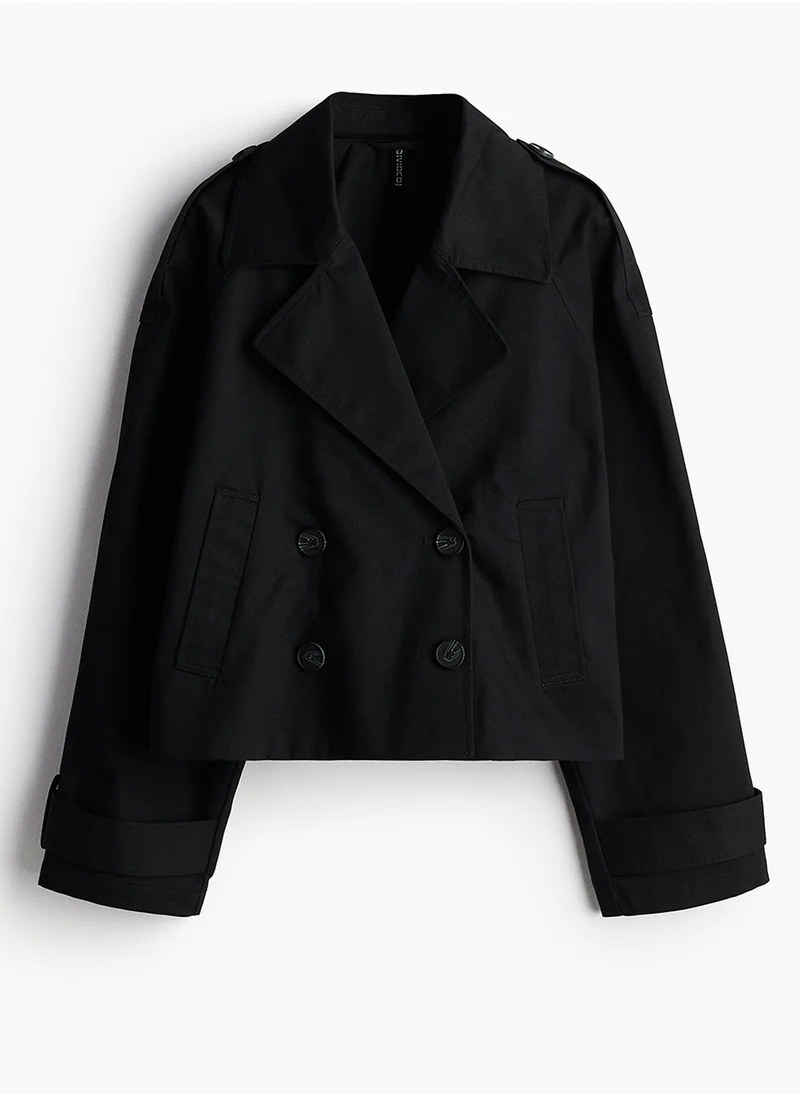 اتش اند ام Short Trench Coat