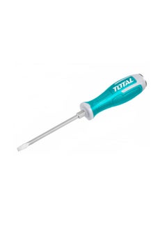 TOTAL TOTAL Slotted Go Through Screwdriver SL8 x 200mm THGS82006  - Image 1