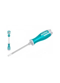 TOTAL TOTAL Slotted Go Through Screwdriver SL8 x 200mm THGS82006  - Image 3