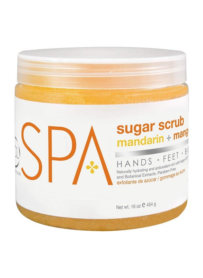 BCL SPA Sugar Scrub Mandarin + Mango, 16 oz - Image 1