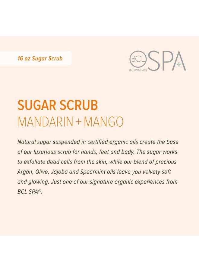 BCL SPA Sugar Scrub Mandarin + Mango, 16 oz - Image 2