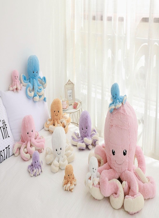Maxpetus Cute Big Octopus Pillows,Interior Decoration Octopus Cushion,Soft Marine Animal Decorations (Viole, 7.0 inch) - Image 4