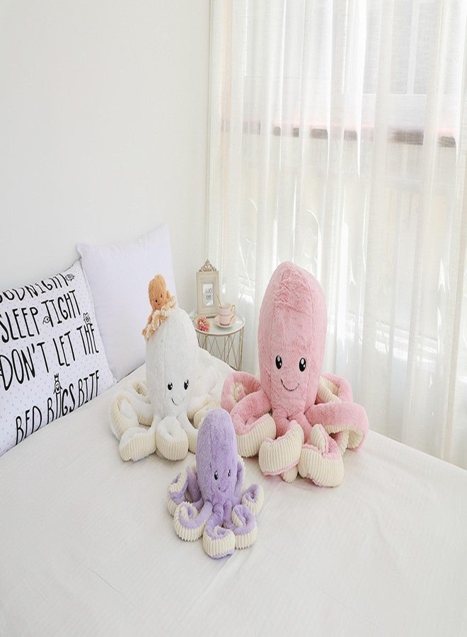 Maxpetus Cute Big Octopus Pillows,Interior Decoration Octopus Cushion,Soft Marine Animal Decorations (Viole, 7.0 inch) - Image 3