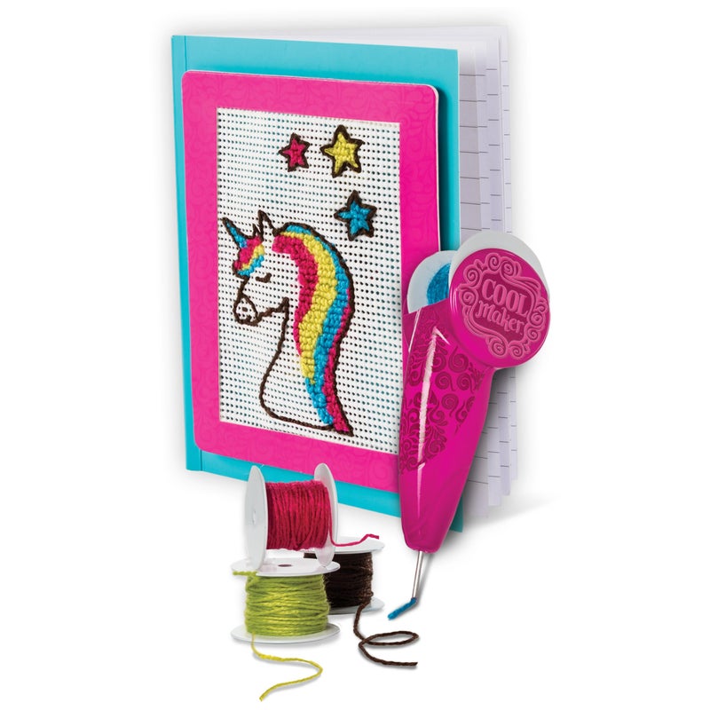 Cool Maker, Handcrafted Stitch Nâ€™ Style Diary Activity Kit, Makes 2 Covers, for Ages 8 and Up - Image 4