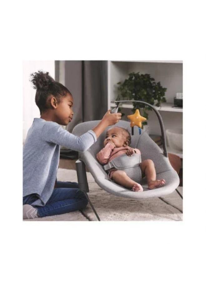 Kinderkraft Calmee Baby Bouncer - Gray - Image 3