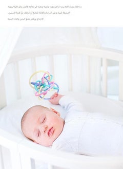 Jourvent Teether Toy Visually Stimulating and Easy to Grasp Toy for Baby Teething Relief, for Baby 3+ Months  - Image 5