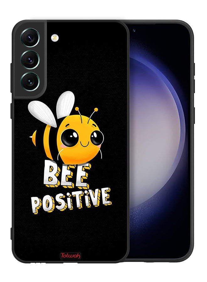 Tolwak Samsung Galaxy S21 FE 5G Protective Case Cover Bee Positive - Image 2