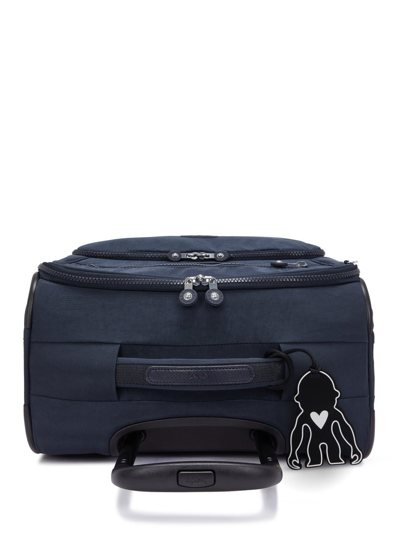 kipling New Youri Spin Small Wheeled Travel Case with Extendable Trolley Handle 55cm/21inches, 2.55kg, 33L, Blue Bleu  - Image 5
